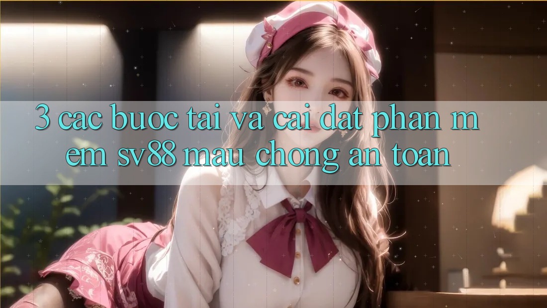 3. Các bước Tải Và Cài Đặt Phần mềm sv88 Mau Chóng, An Toàn