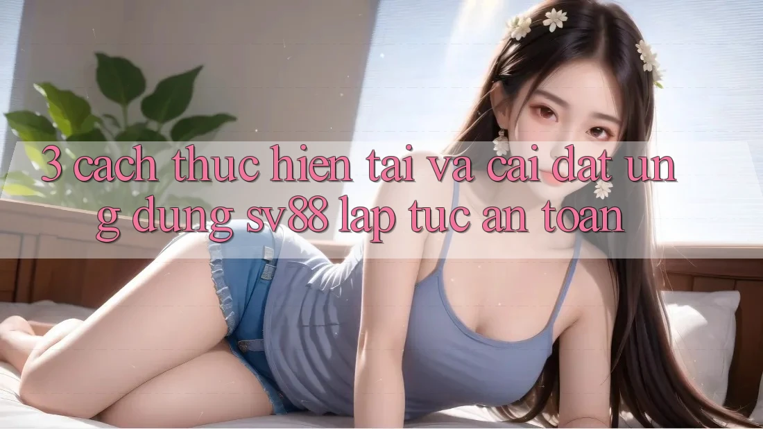 3. Cách thực hiện Tải Và Cài Đặt Ứng Dụng sv88 Lập tức, An Toàn 3. Cách thực hiện Tải Và Cài Đặt Ứng Dụng sv88 Lập tức, An Toàn