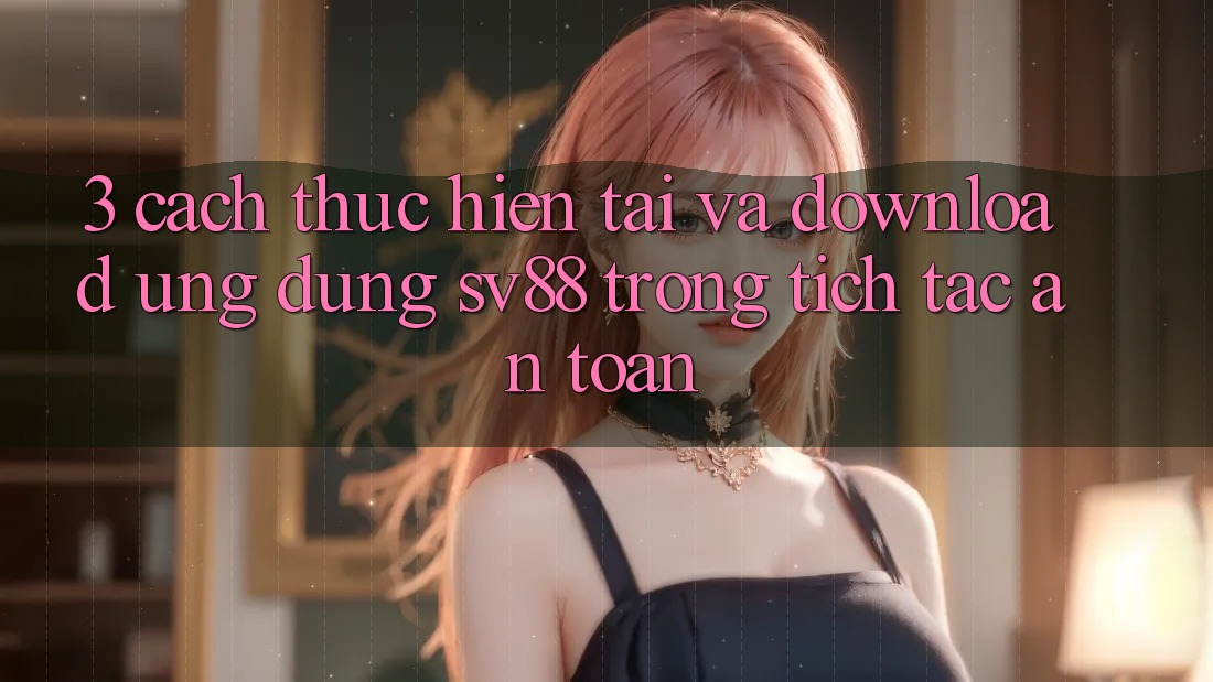 3. Cách thực hiện Tải Và Download Ứng Dụng sv88 Trong tích tắc, An Toàn