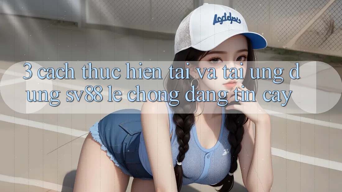 3. Cách thực hiện Tải Và Tải Ứng Dụng sv88 Lẹ Chóng, Đáng tin cậy