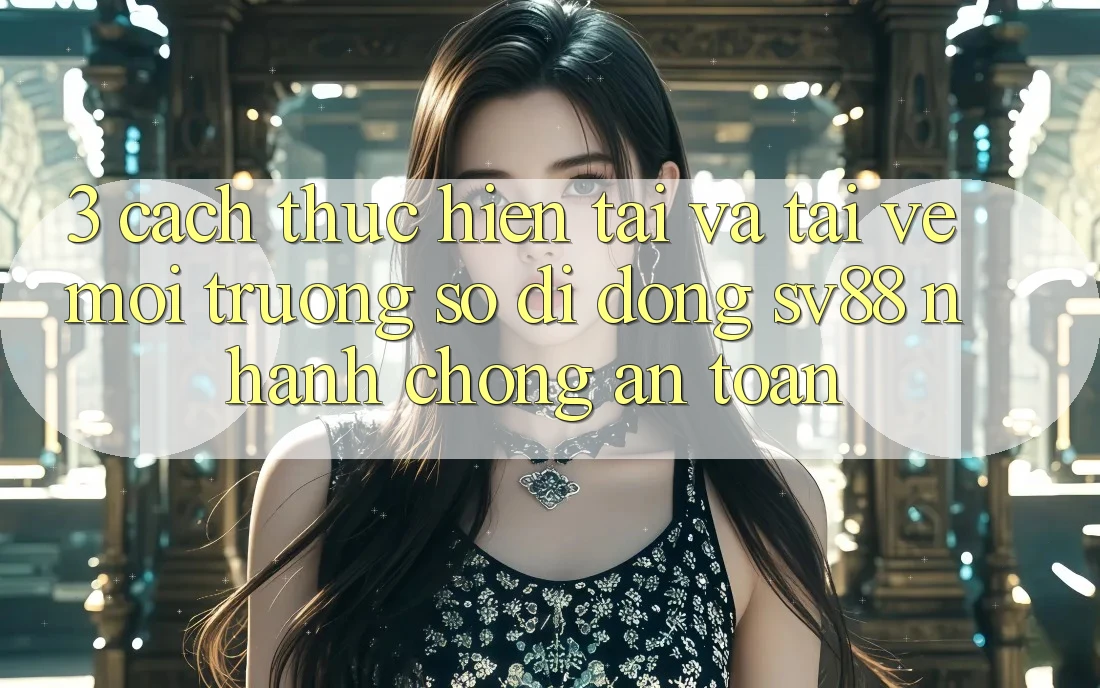 3. Cách thực hiện Tải Và Tải về Môi trường số di động sv88 Nhanh Chóng, An Toàn 3. Cách thực hiện Tải Và Tải về Môi trường số di động sv88 Nhanh Chóng, An Toàn