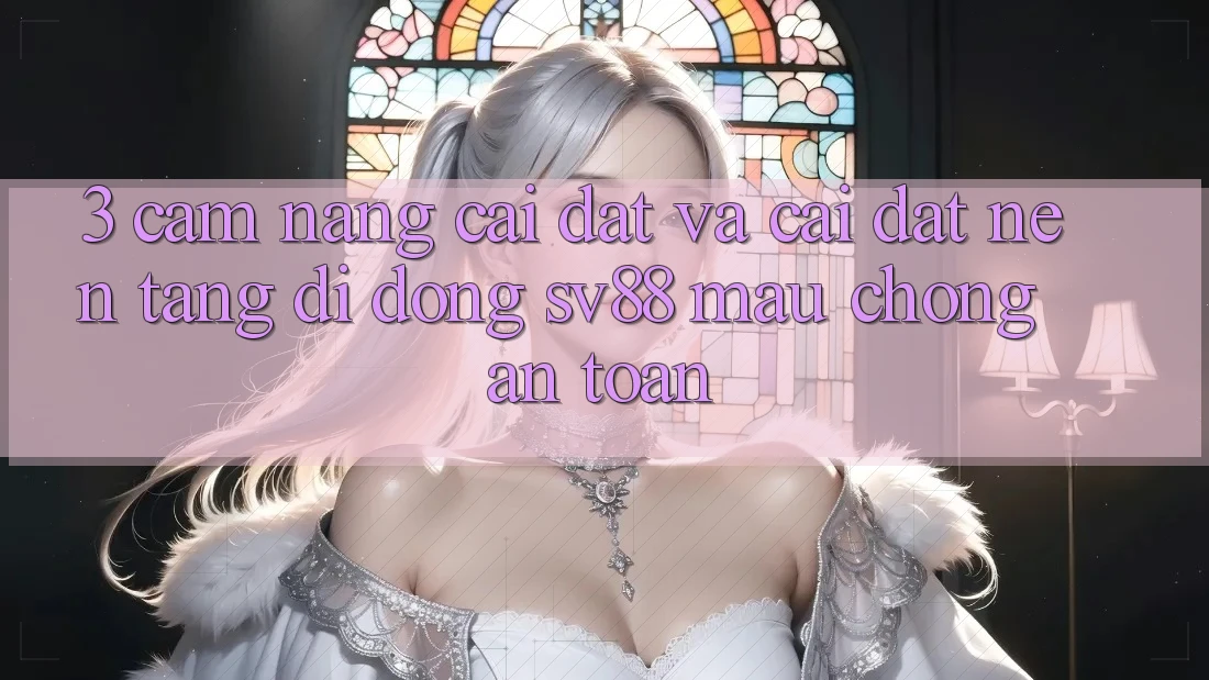 3. Cẩm nang Cài đặt Và Cài Đặt Nền tảng di động sv88 Mau Chóng, An Toàn 3. Cẩm nang Cài đặt Và Cài Đặt Nền tảng di động sv88 Mau Chóng, An Toàn