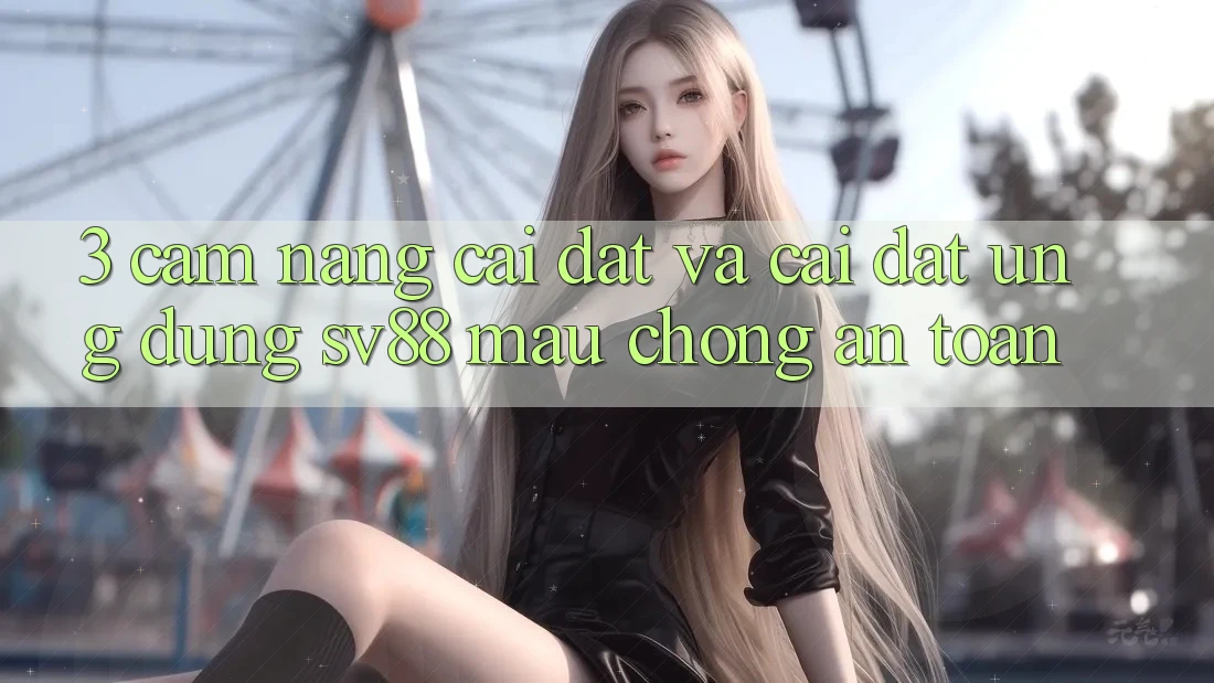 3. Cẩm nang Cài đặt Và Cài Đặt Ứng Dụng sv88 Mau Chóng, An Toàn 3. Cẩm nang Cài đặt Và Cài Đặt Ứng Dụng sv88 Mau Chóng, An Toàn