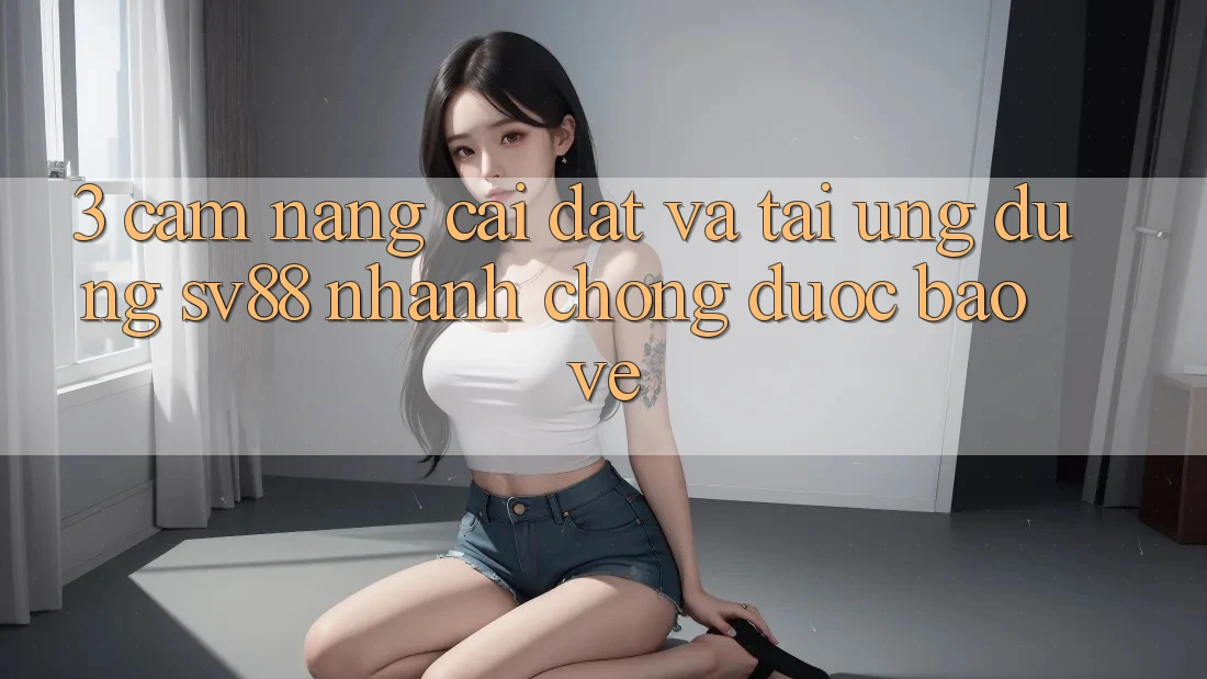 3. Cẩm nang Cài đặt Và Tải Ứng Dụng sv88 Nhanh Chóng, Được bảo vệ