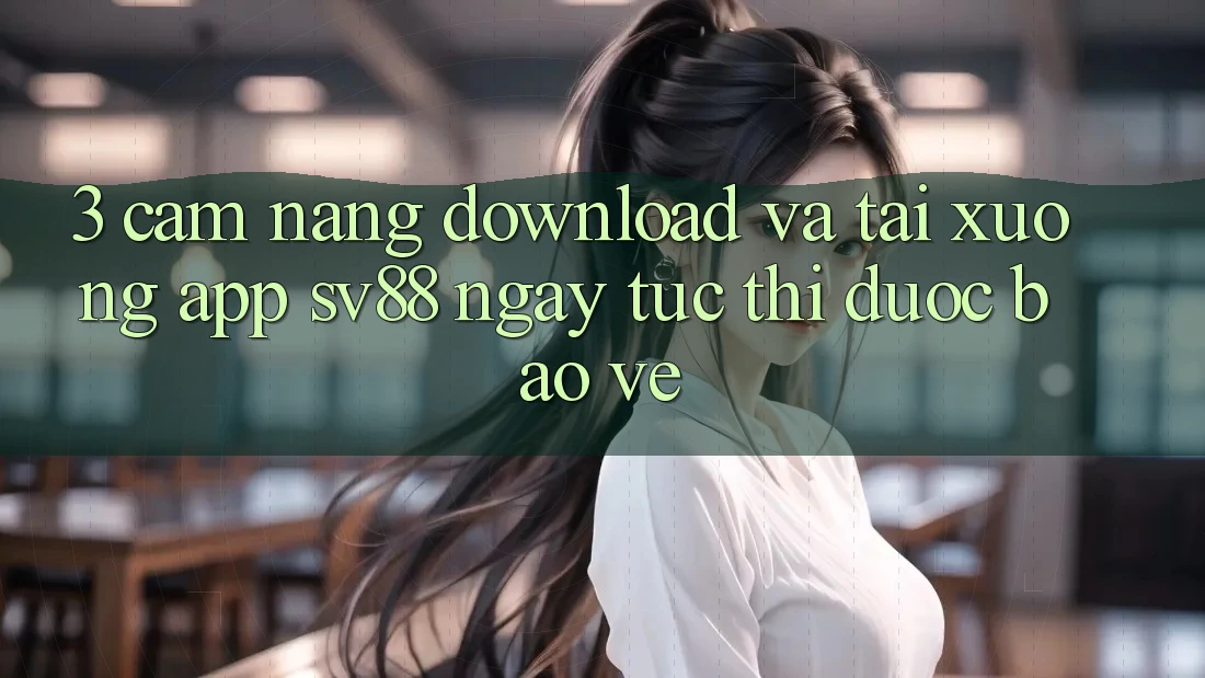 3. Cẩm nang Download Và Tải xuống App sv88 Ngay tức thì, Được bảo vệ