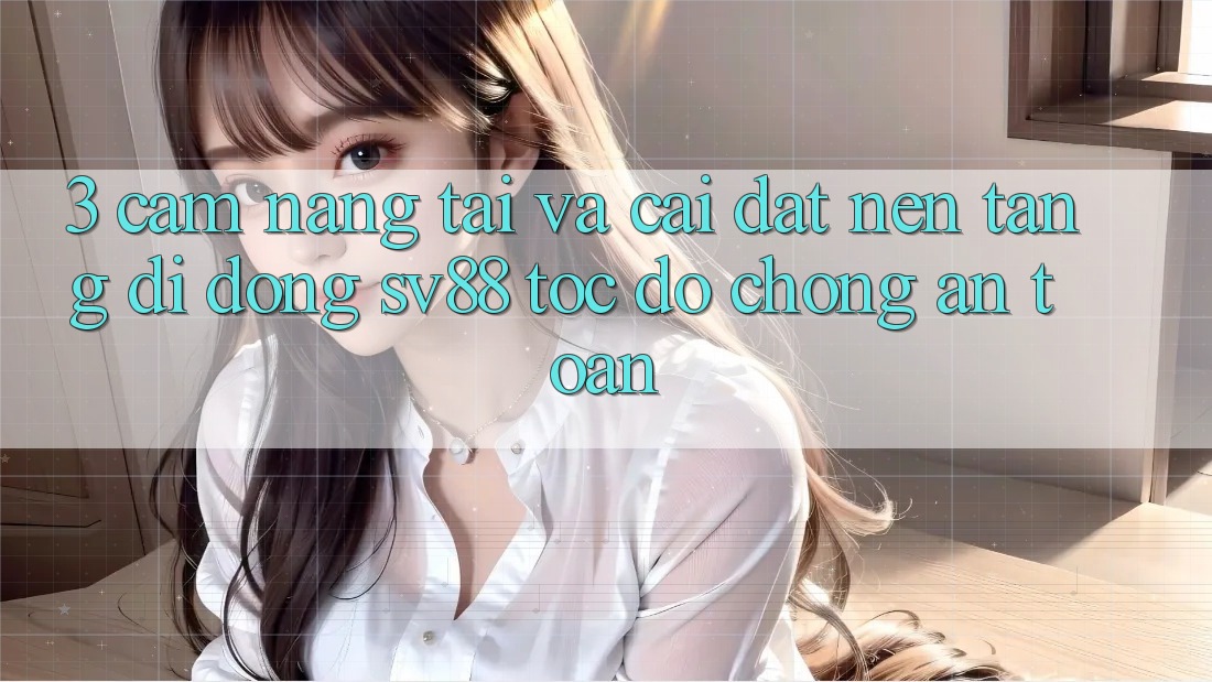 3. Cẩm nang Tải Và Cài Đặt Nền tảng di động sv88 Tốc độ Chóng, An Toàn