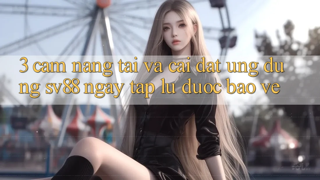 3. Cẩm nang Tải Và Cài Đặt Ứng Dụng sv88 Ngay tắp lự, Được bảo vệ