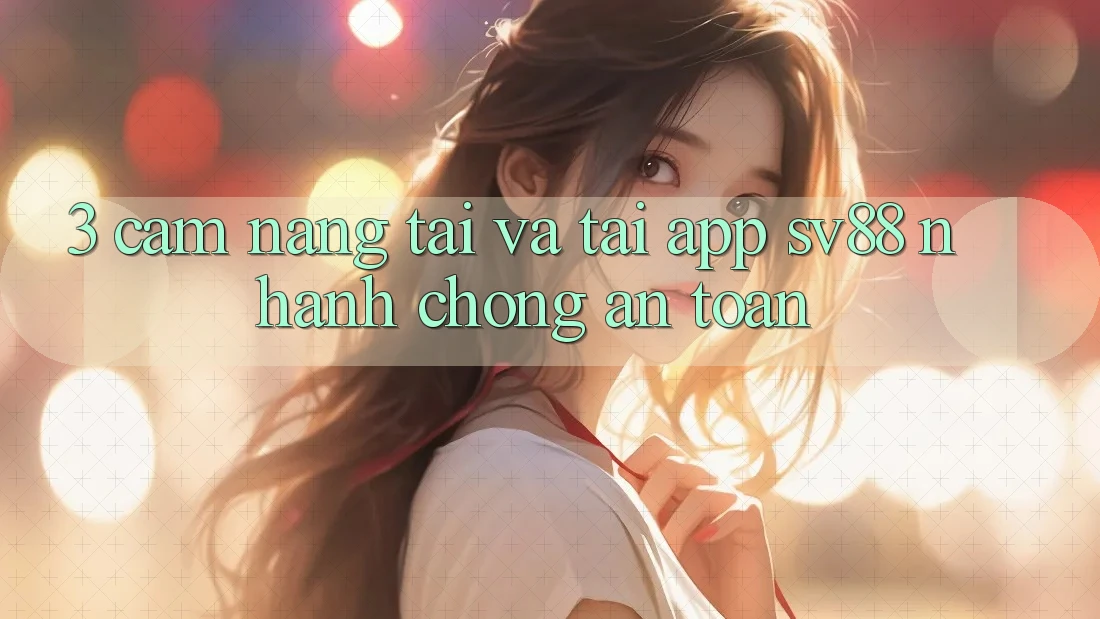 3. Cẩm nang Tải Và Tải App sv88 Nhanh Chóng, An Toàn