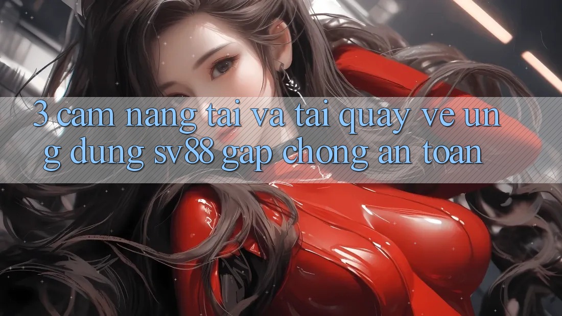 3. Cẩm nang Tải Và Tải quay về Ứng dụng sv88 Gấp chóng, An Toàn 3. Cẩm nang Tải Và Tải quay về Ứng dụng sv88 Gấp chóng, An Toàn