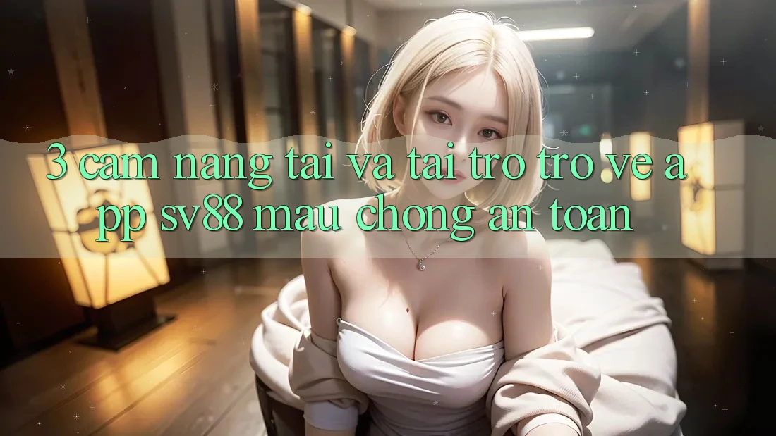 3. Cẩm nang Tải Và Tải trở trở về App sv88 Mau Chóng, An Toàn