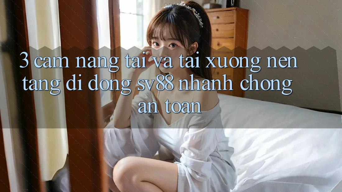3. Cẩm nang Tải Và Tải xuống Nền tảng di động sv88 Nhanh chóng, An Toàn