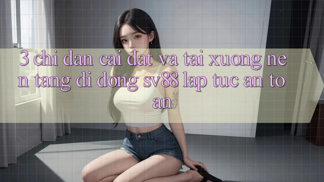 3. Chỉ dẫn Cài đặt Và Tải xuống Nền tảng di động sv88 Lập tức, An Toàn 3. Chỉ dẫn Cài đặt Và Tải xuống Nền tảng di động sv88 Lập tức, An Toàn