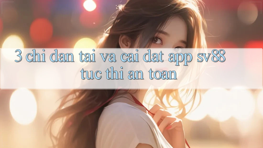 3. Chỉ dẫn Tải Và Cài Đặt App sv88 Tức thì, An Toàn