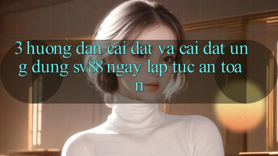 3. Hướng Dẫn Cài đặt Và Cài Đặt Ứng Dụng sv88 Ngay lập tức, An Toàn 3. Hướng Dẫn Cài đặt Và Cài Đặt Ứng Dụng sv88 Ngay lập tức, An Toàn