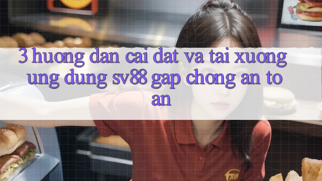 3. Hướng Dẫn Cài đặt Và Tải xuống Ứng Dụng sv88 Gấp Chóng, An Toàn