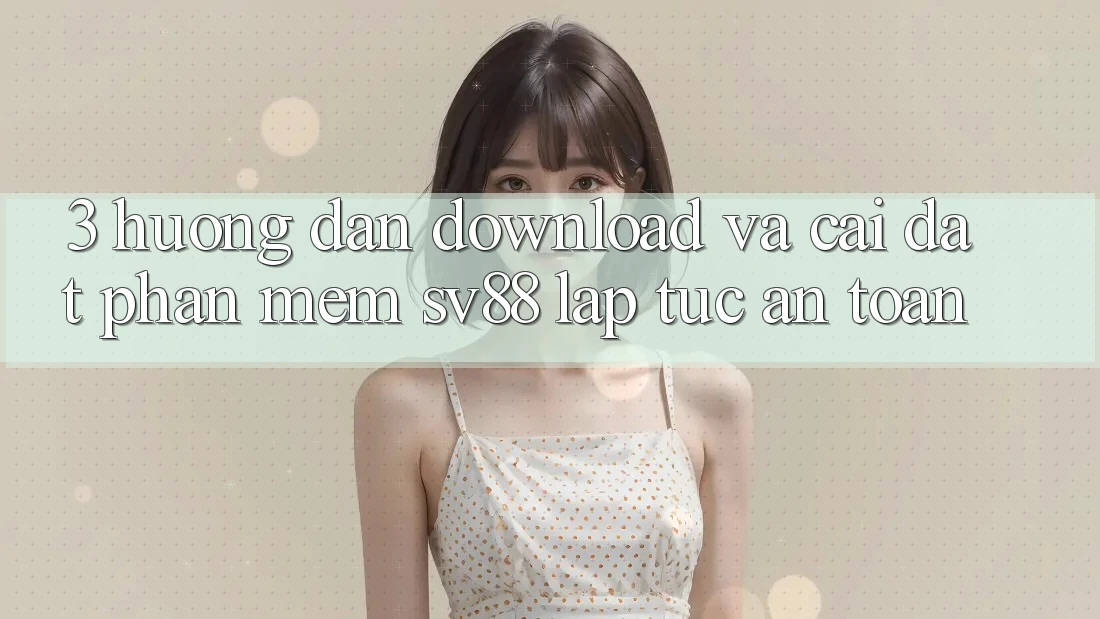 3. Hướng dẫn Download Và Cài Đặt Phần mềm sv88 Lập tức, An Toàn