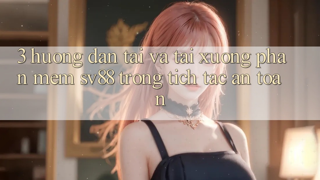 3. Hướng Dẫn Tải Và Tải xuống Phần mềm sv88 Trong tích tắc, An Toàn