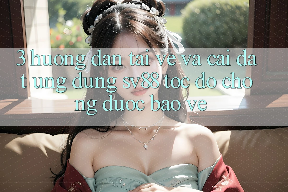 3. Hướng Dẫn Tải về Và Cài Đặt Ứng Dụng sv88 Tốc độ Chóng, Được bảo vệ