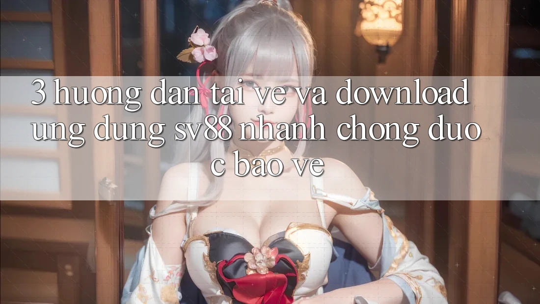 3. Hướng dẫn Tải về Và Download Ứng Dụng sv88 Nhanh Chóng, Được bảo vệ