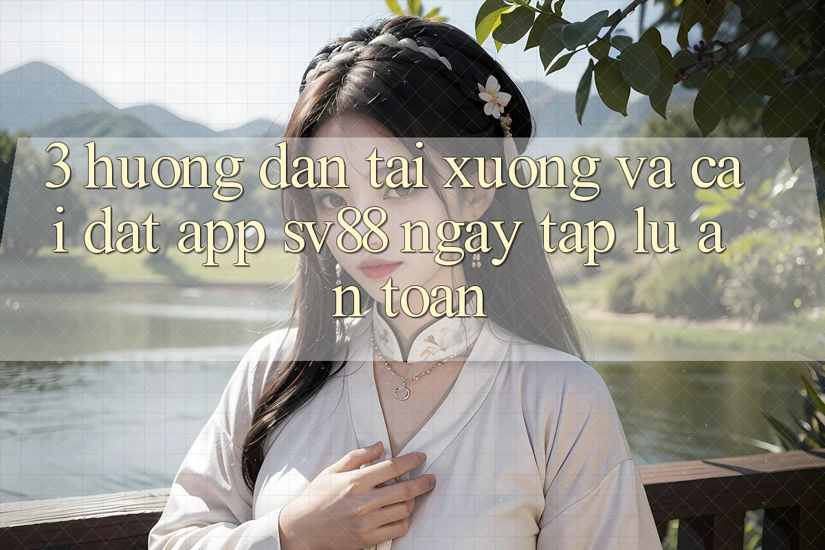 3. Hướng Dẫn Tải xuống Và Cài Đặt App sv88 Ngay tắp lự, An toàn 3. Hướng Dẫn Tải xuống Và Cài Đặt App sv88 Ngay tắp lự, An toàn