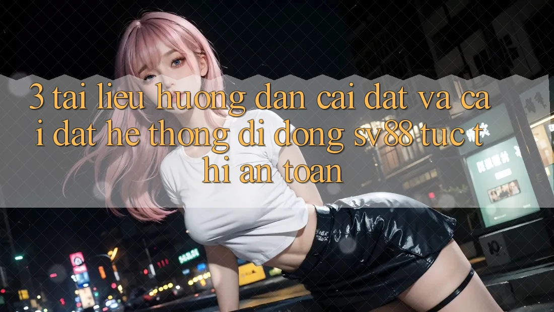 3. Tài liệu hướng dẫn Cài đặt Và Cài Đặt Hệ thống di động sv88 Tức thì, An Toàn