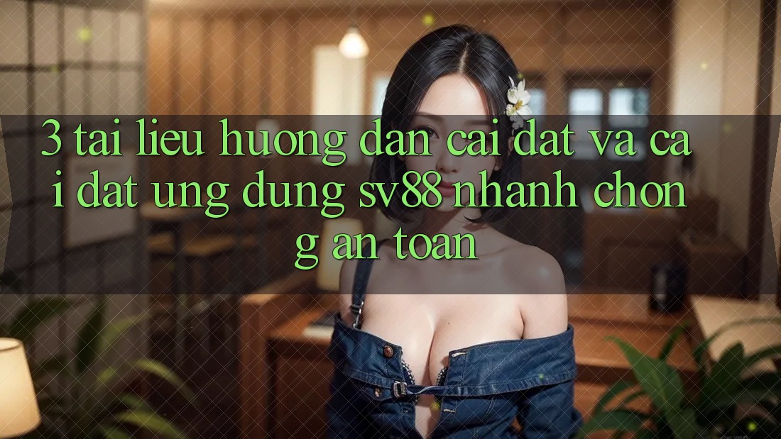 3. Tài liệu hướng dẫn Cài đặt Và Cài Đặt Ứng Dụng sv88 Nhanh chóng, An Toàn