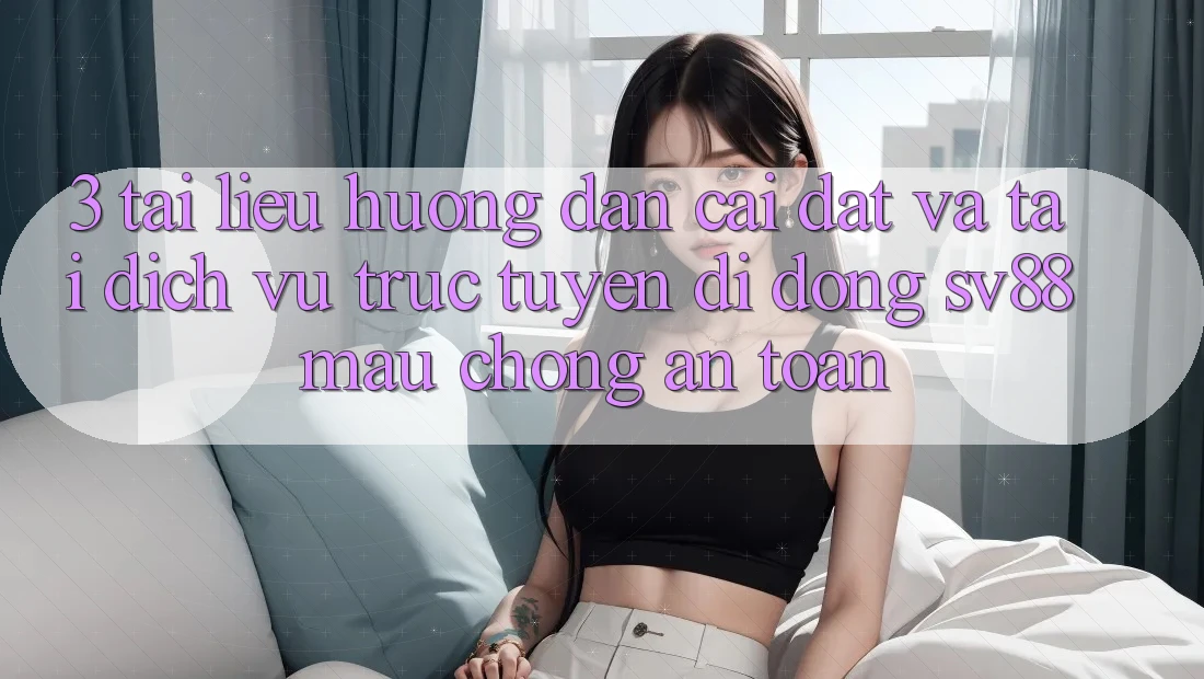 3. Tài liệu hướng dẫn Cài đặt Và Tải Dịch vụ trực tuyến di động sv88 Mau Chóng, An Toàn 3. Tài liệu hướng dẫn Cài đặt Và Tải Dịch vụ trực tuyến di động sv88 Mau Chóng, An Toàn