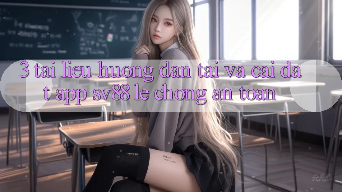 3. Tài liệu hướng dẫn Tải Và Cài Đặt App sv88 Lẹ Chóng, An Toàn 3. Tài liệu hướng dẫn Tải Và Cài Đặt App sv88 Lẹ Chóng, An Toàn