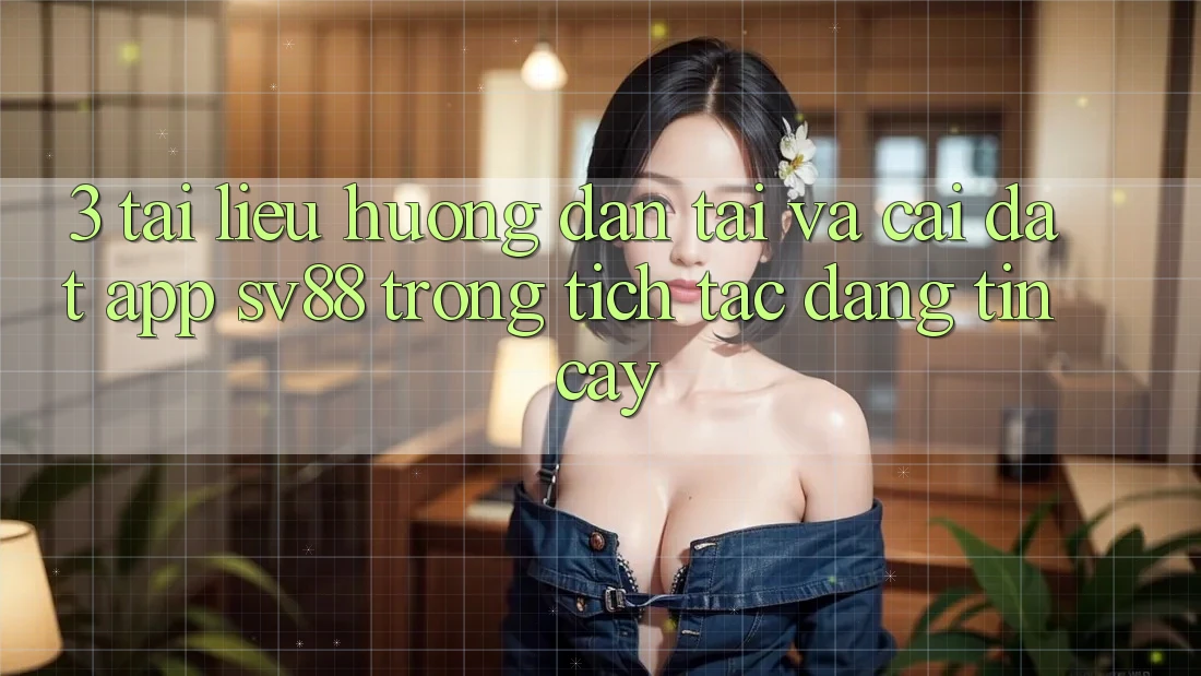 3. Tài liệu hướng dẫn Tải Và Cài Đặt App sv88 Trong tích tắc, Đáng tin cậy