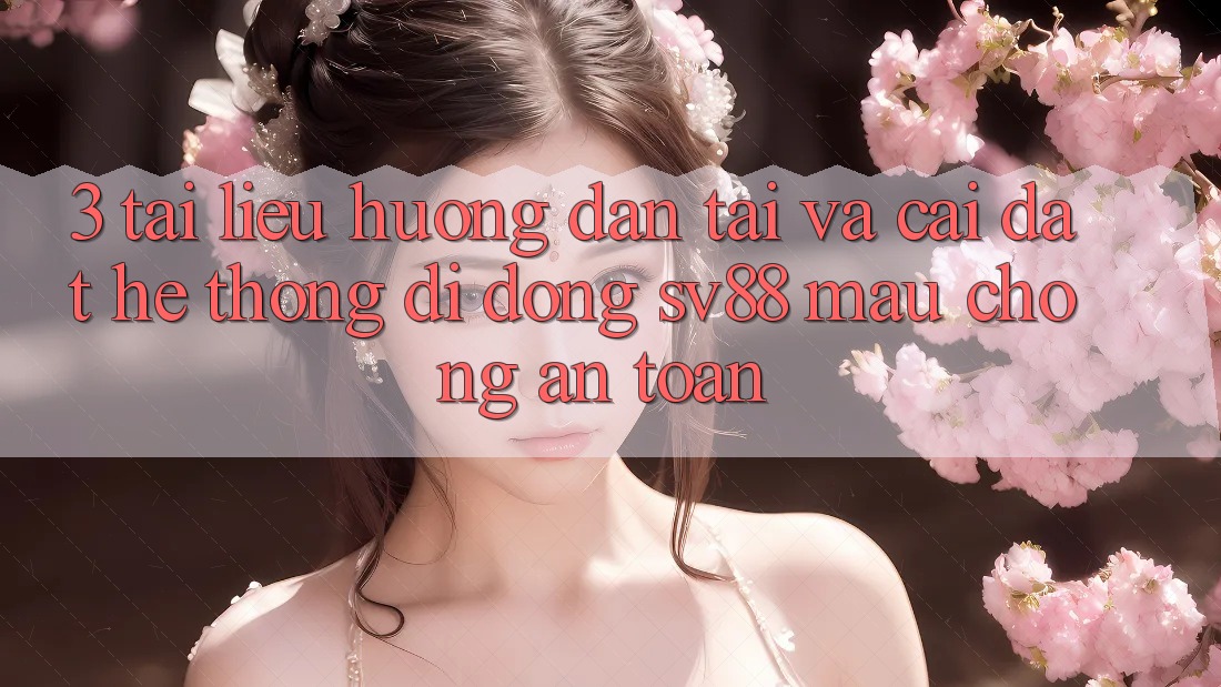 3. Tài liệu hướng dẫn Tải Và Cài Đặt Hệ thống di động sv88 Mau Chóng, An Toàn 3. Tài liệu hướng dẫn Tải Và Cài Đặt Hệ thống di động sv88 Mau Chóng, An Toàn