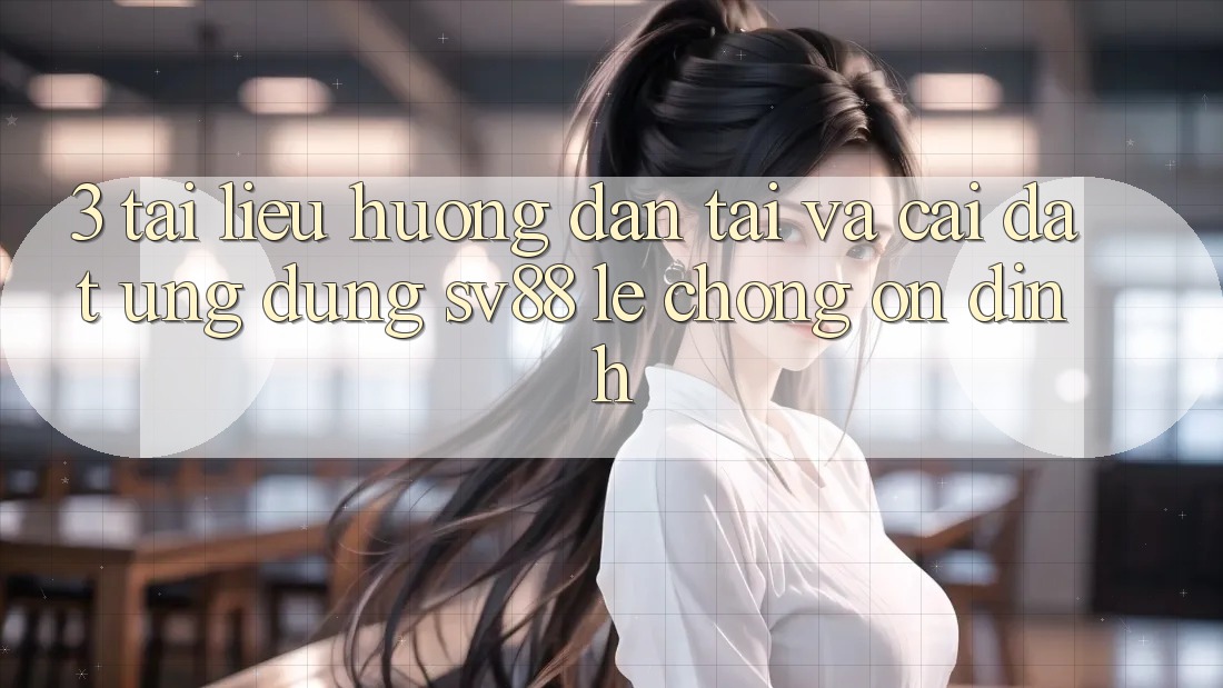 3. Tài liệu hướng dẫn Tải Và Cài Đặt Ứng Dụng sv88 Lẹ Chóng, Ổn định