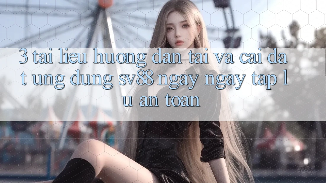 3. Tài liệu hướng dẫn Tải Và Cài Đặt Ứng Dụng sv88 Ngay ngay tắp lự, An Toàn 3. Tài liệu hướng dẫn Tải Và Cài Đặt Ứng Dụng sv88 Ngay ngay tắp lự, An Toàn