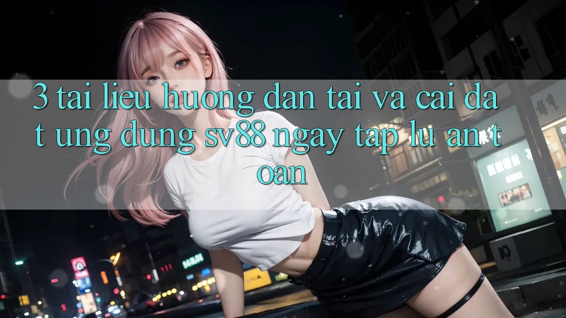 3. Tài liệu hướng dẫn Tải Và Cài Đặt Ứng Dụng sv88 Ngay tắp lự, An Toàn