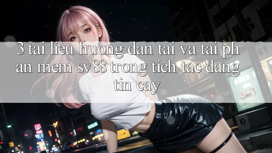 3. Tài liệu hướng dẫn Tải Và Tải Phần mềm sv88 Trong tích tắc, Đáng tin cậy