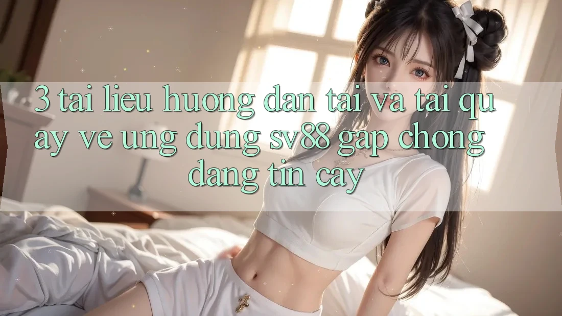 3. Tài liệu hướng dẫn Tải Và Tải quay về Ứng Dụng sv88 Gấp Chóng, Đáng tin cậy