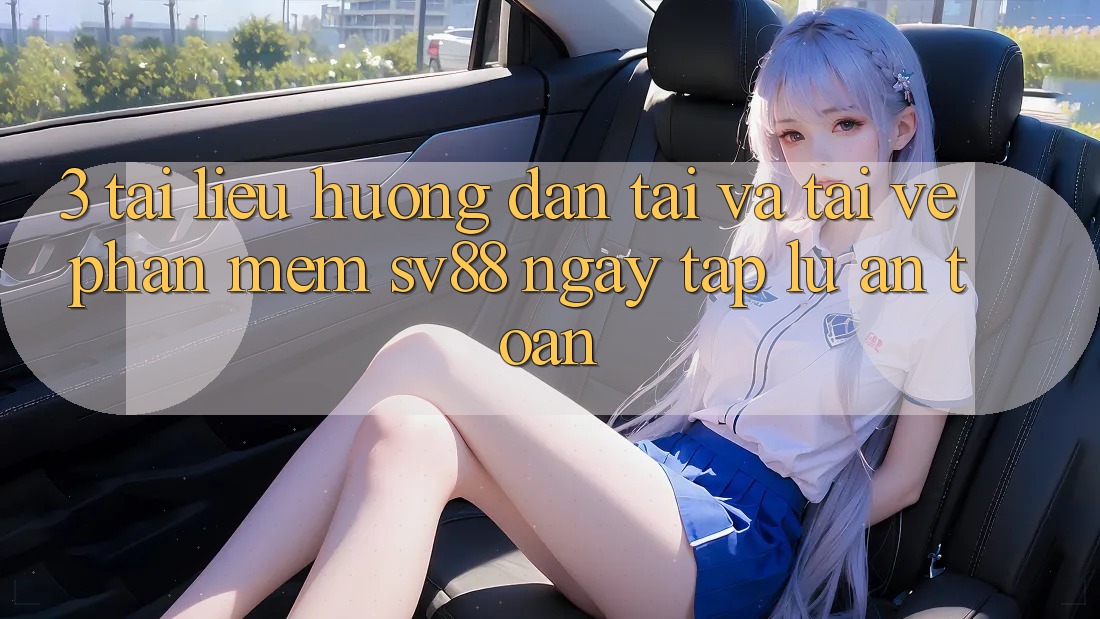 3. Tài liệu hướng dẫn Tải Và Tải về Phần mềm sv88 Ngay tắp lự, An Toàn
