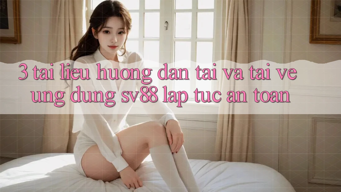 3. Tài liệu hướng dẫn Tải Và Tải về Ứng dụng sv88 Lập tức, An Toàn 3. Tài liệu hướng dẫn Tải Và Tải về Ứng dụng sv88 Lập tức, An Toàn