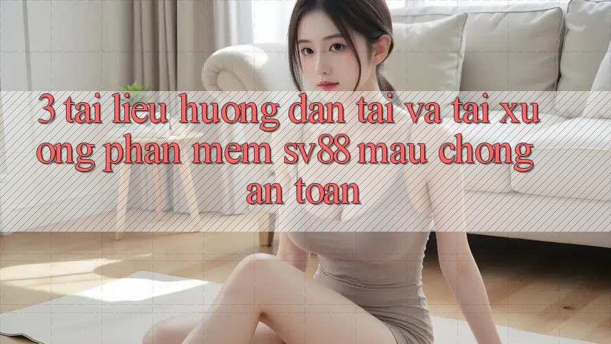 3. Tài liệu hướng dẫn Tải Và Tải xuống Phần mềm sv88 Mau Chóng, An Toàn