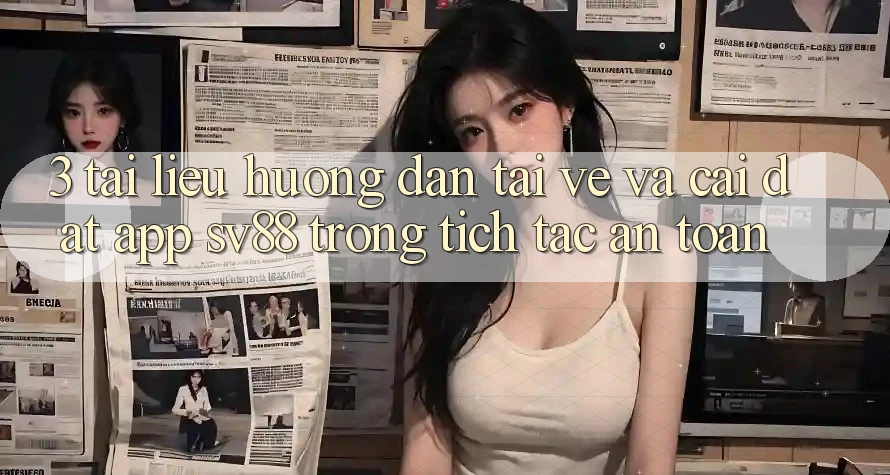 3. Tài liệu hướng dẫn Tải về Và Cài Đặt App sv88 Trong tích tắc, An Toàn