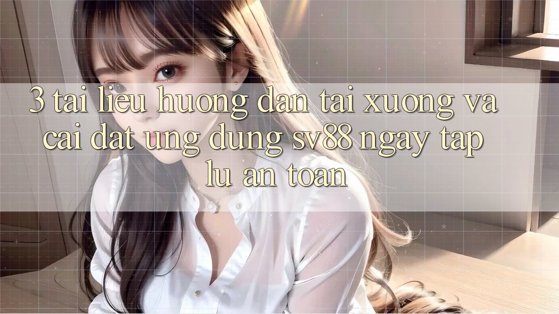 3. Tài liệu hướng dẫn Tải xuống Và Cài Đặt Ứng Dụng sv88 Ngay tắp lự, An Toàn