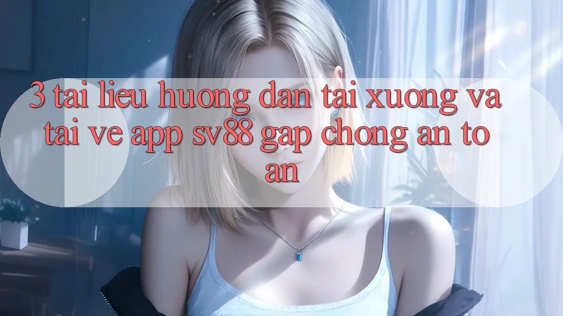 3. Tài liệu hướng dẫn Tải xuống Và Tải về App sv88 Gấp Chóng, An Toàn 3. Tài liệu hướng dẫn Tải xuống Và Tải về App sv88 Gấp Chóng, An Toàn