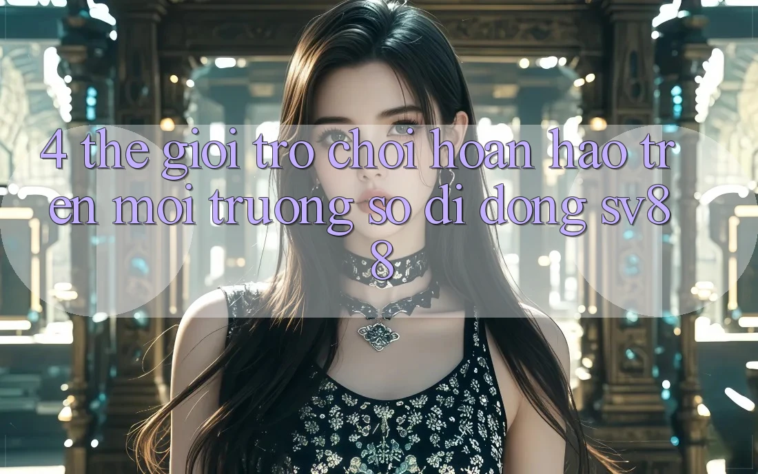 4. Thế Giới Trò Chơi Hoàn hảo Trên Môi trường số di động sv88 4. Thế Giới Trò Chơi Hoàn hảo Trên Môi trường số di động sv88