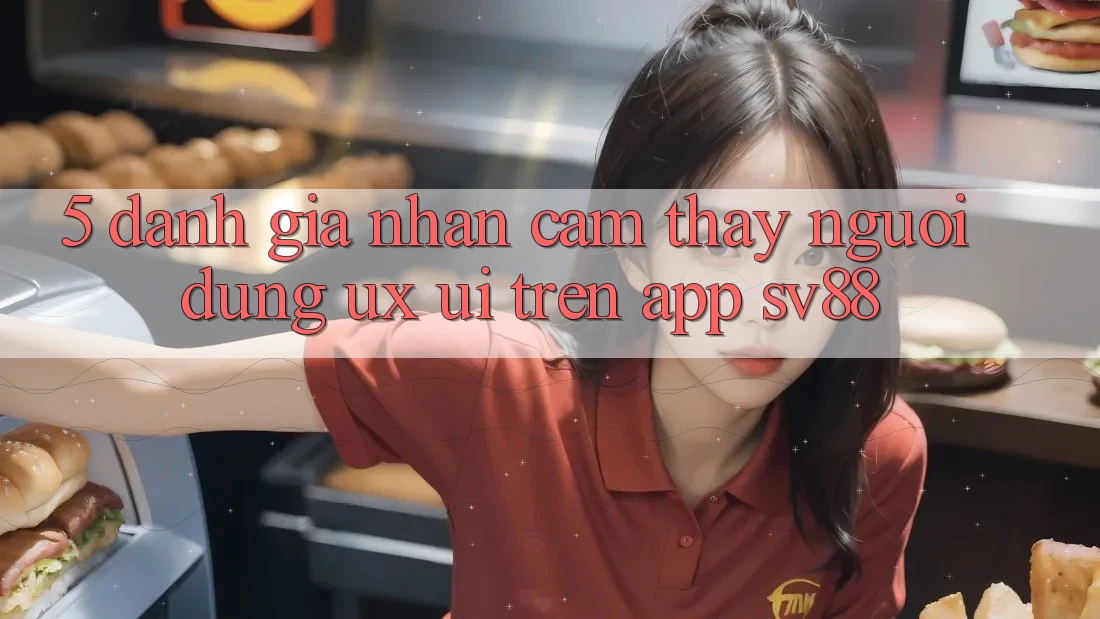 5. Đánh Giá Nhận cảm thấy Người Dùng (UX/UI) Trên App sv88