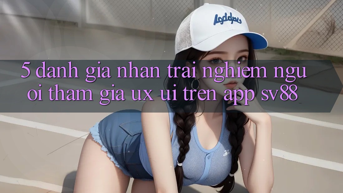 5. Đánh Giá Nhận trải nghiệm Người tham gia (UX/UI) Trên App sv88