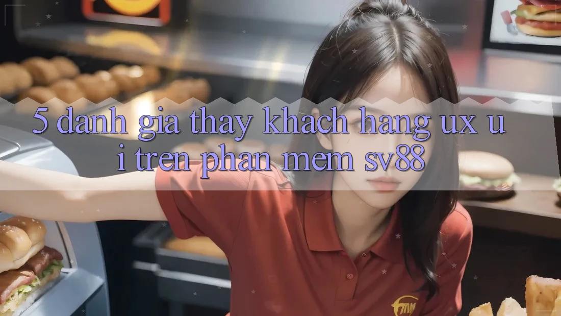 5. Đánh Giá Thấy Khách hàng (UX/UI) Trên Phần mềm sv88
