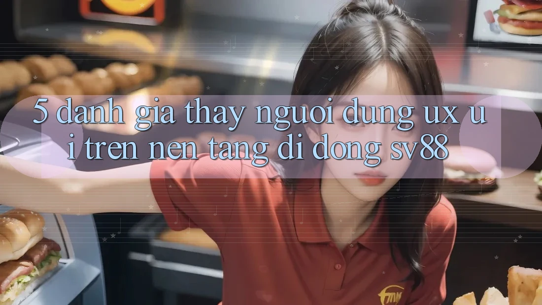 5. Đánh Giá Thấy Người Dùng (UX/UI) Trên Nền tảng di động sv88 5. Đánh Giá Thấy Người Dùng (UX/UI) Trên Nền tảng di động sv88