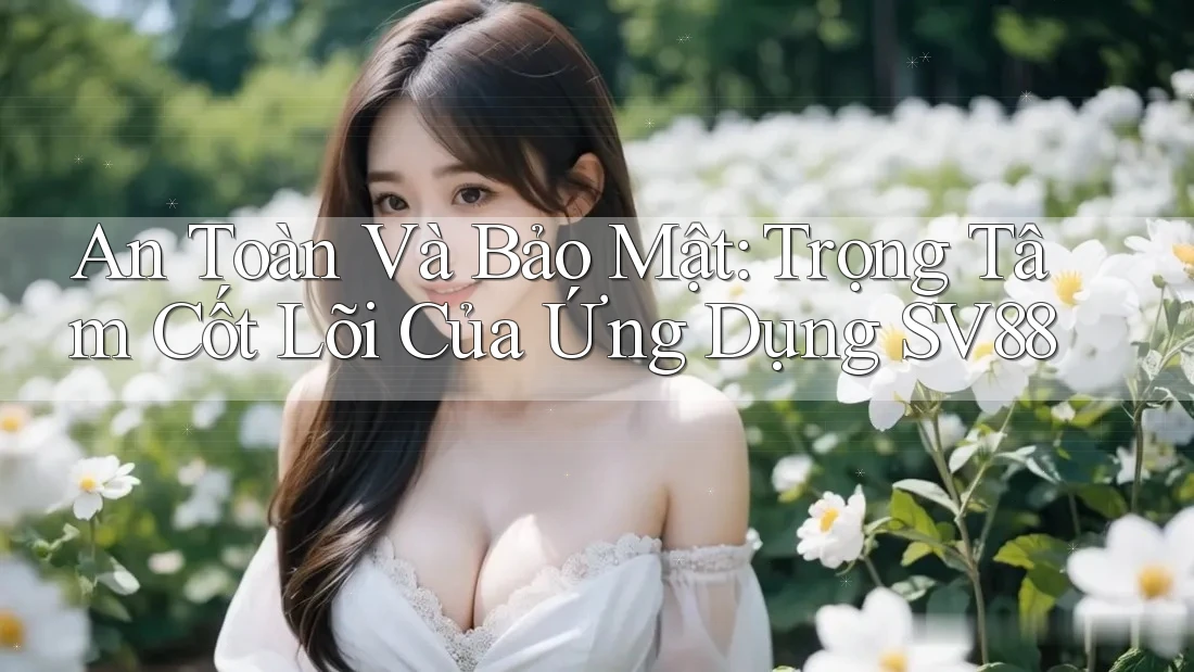An Toàn Và Bảo Mật: Trọng Tâm Cốt Lõi Của Ứng Dụng SV88 An Toàn Và Bảo Mật: Trọng Tâm Cốt Lõi Của Ứng Dụng SV88