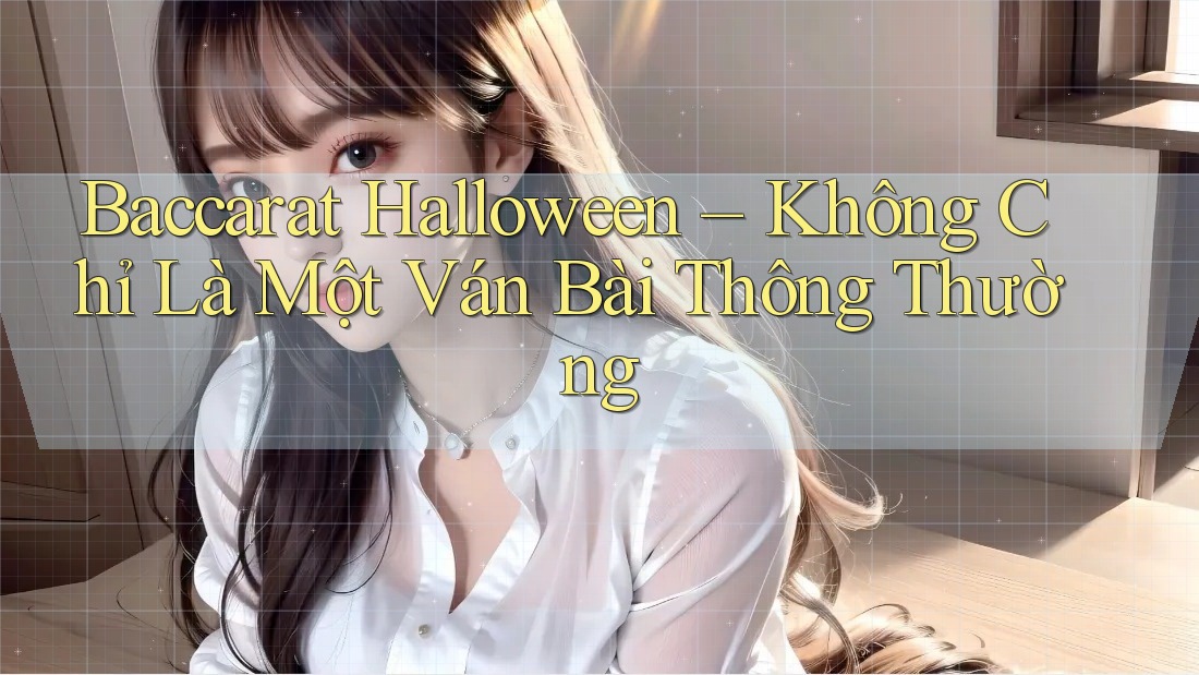 Baccarat Halloween – Không Chỉ Là Một Ván Bài Thông Thường