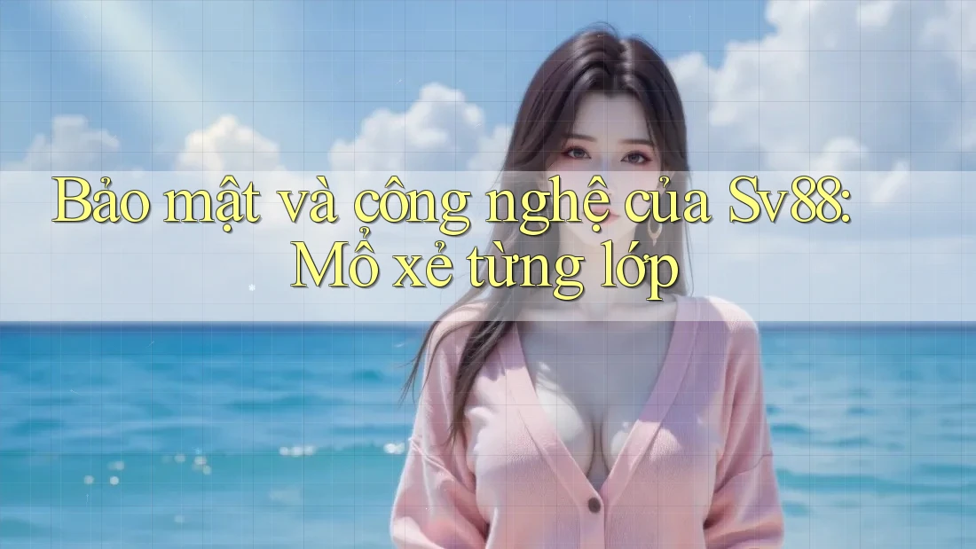 Bảo mật và công nghệ của Sv88: Mổ xẻ từng lớp
