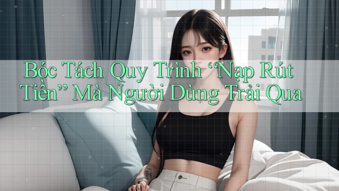 Bóc Tách Quy Trình “Nạp Rút Tiền” Mà Người Dùng Trải Qua